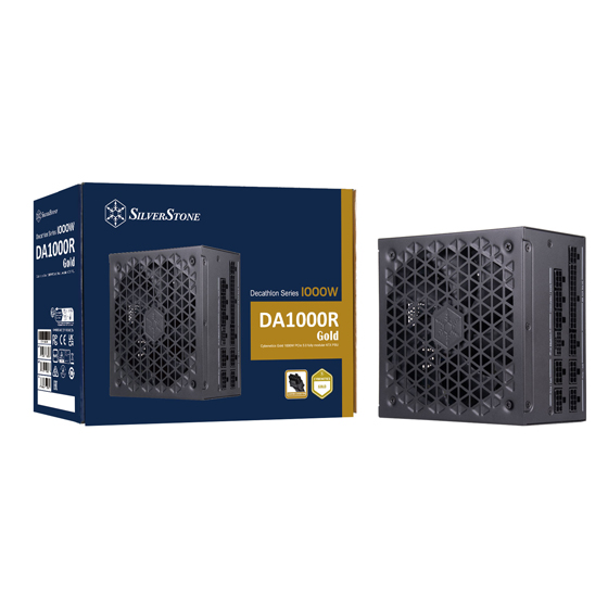 Silverstone DA1000R Gold Cybenetics Gold 1000W PCIe 5.0 Fully Modular ATX 3.0 Power Supply Image