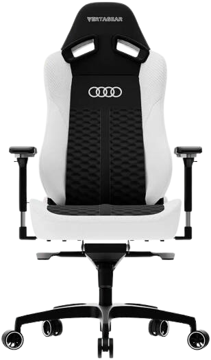 Vertagear SL5800 HygennX Black White Audi RS Edition Gaming Chair Image