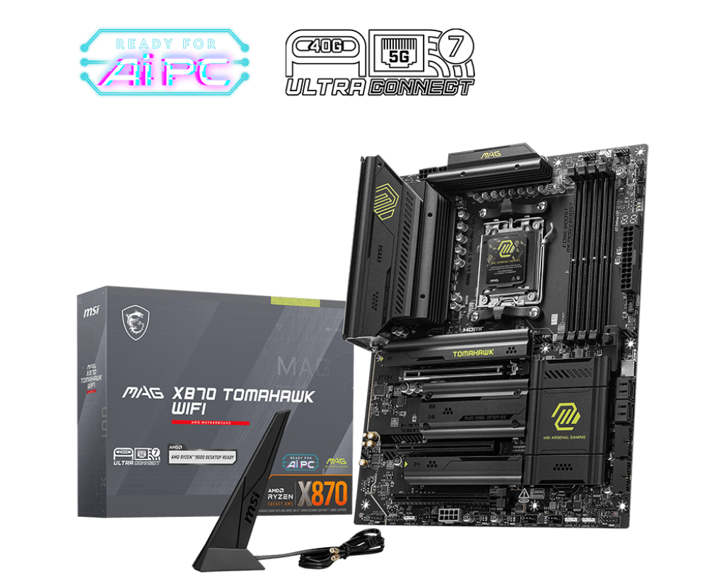 MSI MAG X870 TOMAHAWK WIFI ATX Motherboard Image
