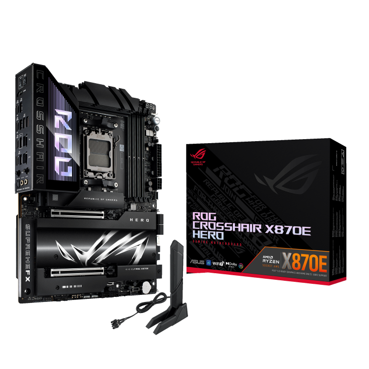 ASUS ROG CROSSHAIR X870E HERO Motherboard Image
