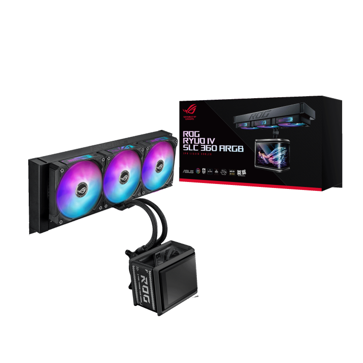 ASUS ROG Ryuo IV SLC 360 ARGB Liquid Cooler Image