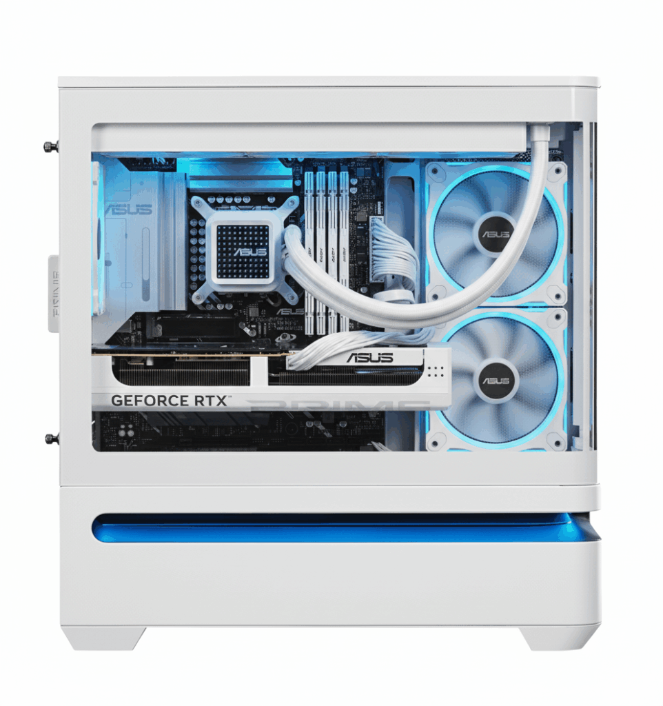 GAMING PC – INTEL CORE i5 – 12400F – ZOTAC RTX 5060 8GB TWIN EDGE WHITE Image