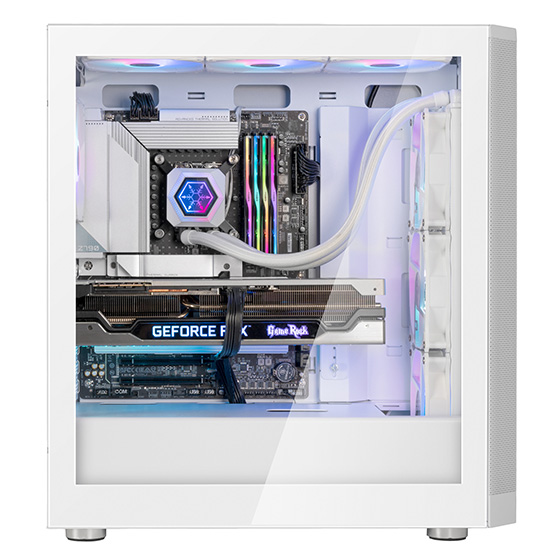 GAMING PC – INTEL CORE i5 – 12400F – ZOTAC RTX 5060 8GB TWIN EDGE WHITE Image