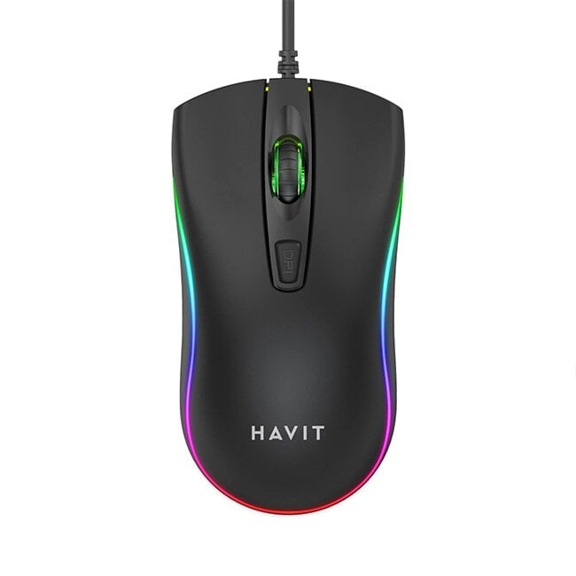 HAVIT MS72 RGB LED USB Gaming Mouse Image