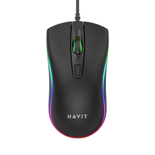 HAVIT MS72 RGB LED USB Gaming Mouse Image
