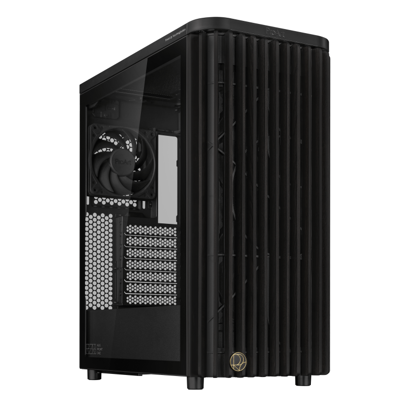 Asus ProArt PA401 Wood Edition TG Panel Case Image