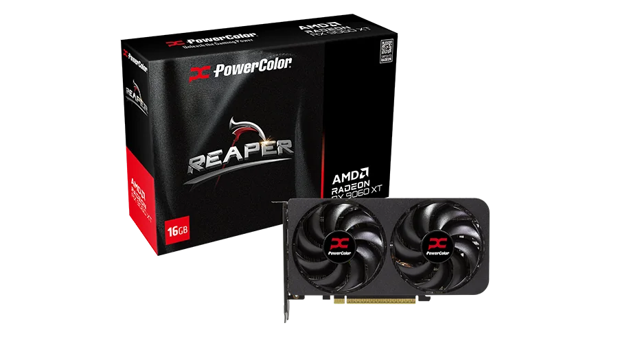 POWERCOLOR REAPER RX 9060 XT 16GB GRAPHICS CARD Image