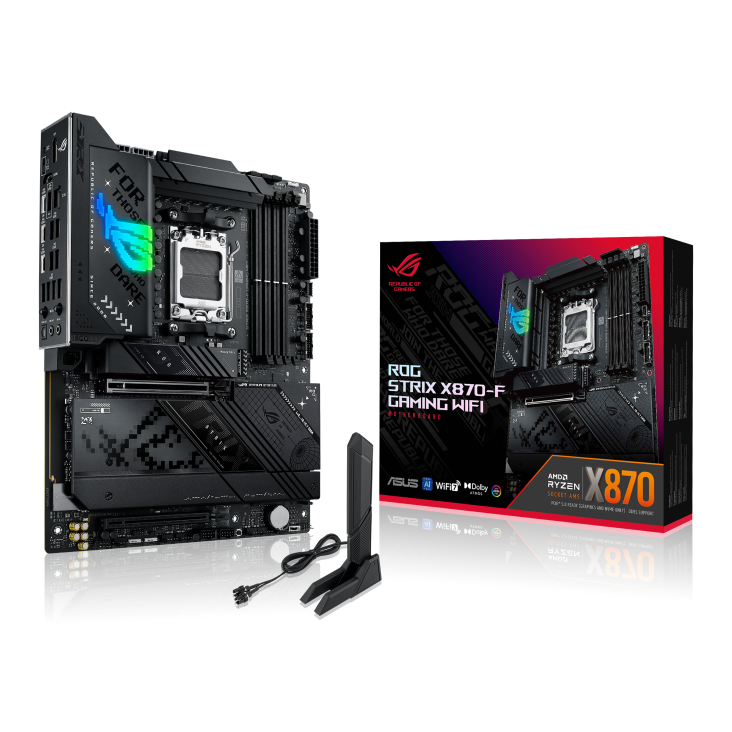 ASUS ROG STRIX X870-F GAMING WIFI MOTHERBOARD Image