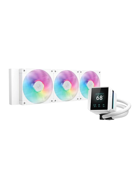 DEEPCOOL MYSTIQUE 360 ARGB WHITE LIQUID COOLER Image