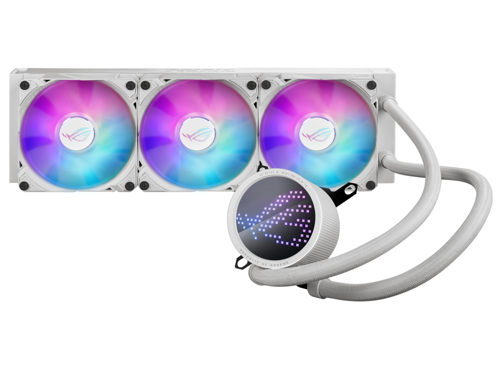 ASUS ROG RYUO III 360 ARGB WHITE LIQUID COOLER Image