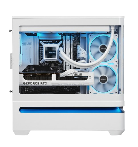 GAMING PC – INTEL I5 14400F – ASUS Dual RTX 5060 8GB OC WHITE Image