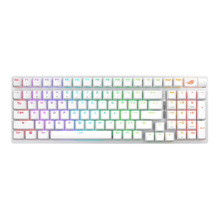 ROG Strix Scope II 96 Wireless White Gaming Keyboard Image