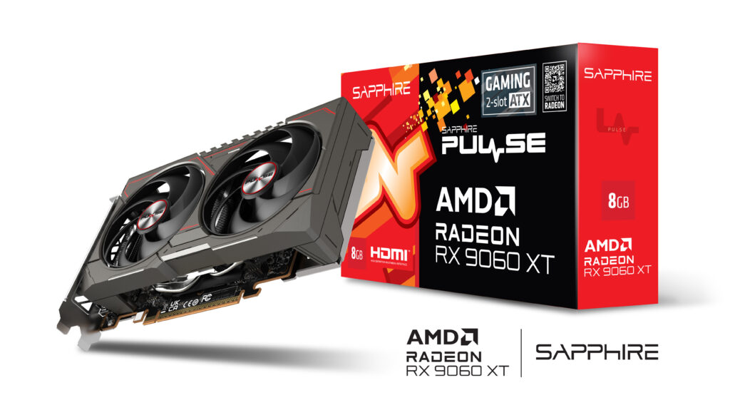 SAPPHIRE PULSE RX 9060 XT 8GB Graphics Card Image