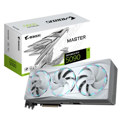 GIGABYTE AORUS RTX 5090 MASTER ICE GRAPHICS CARD Image