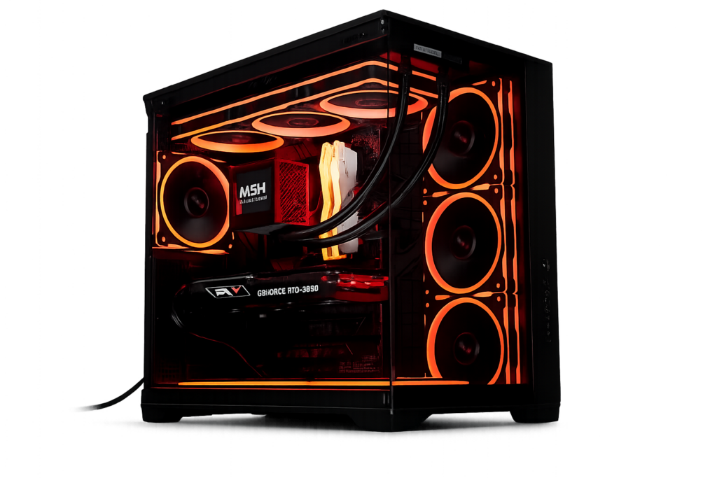 AMD GAMING PC – RYZEN 7 – 7800X3D with ZOTAC RTX 5070 TI Image