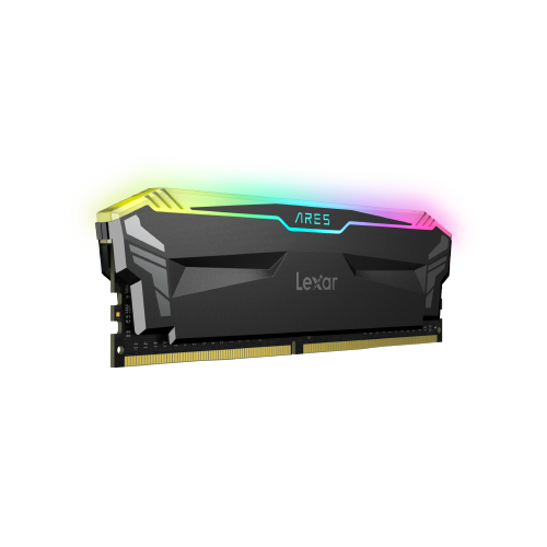 LEXAR ARES [16GBx1] 3600MHz DDR4 BLACK RAM Image