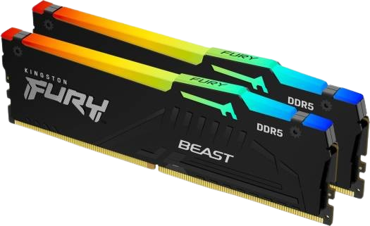 KINGSTON FURY BEAST 32GB [16GBx2] 6000MT/s CL30 DDR5 RAM Image