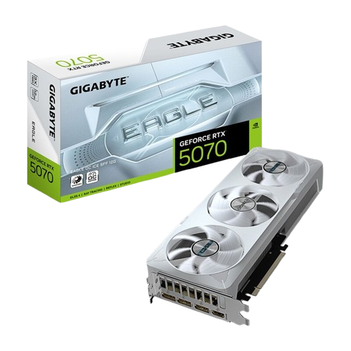 GIGABYTE 5070 EAGLE OC ICE SFF 12GB GRAPHICS CARD Image