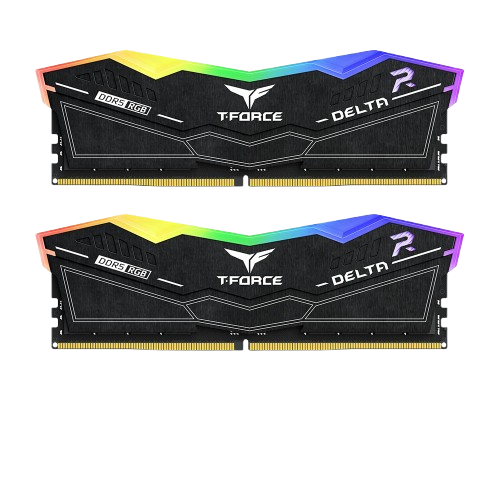 T-FORCE 32GB (16GBX2) 3600MHz CL38 DDR5 BLACK RAM Image